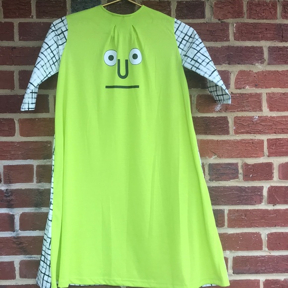 Crew Kids NEW sz 10 Checkered Flare Dress - Picture 3 of 5